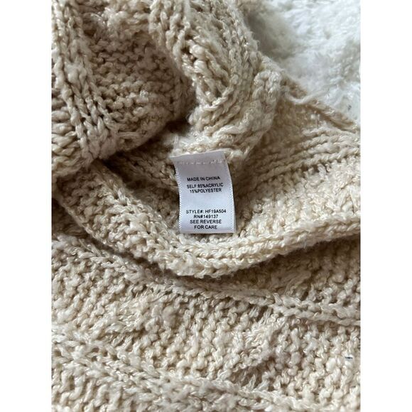 American Threads Knit V-Neck Long Sleeve Sweater S - Picture 2 of 4